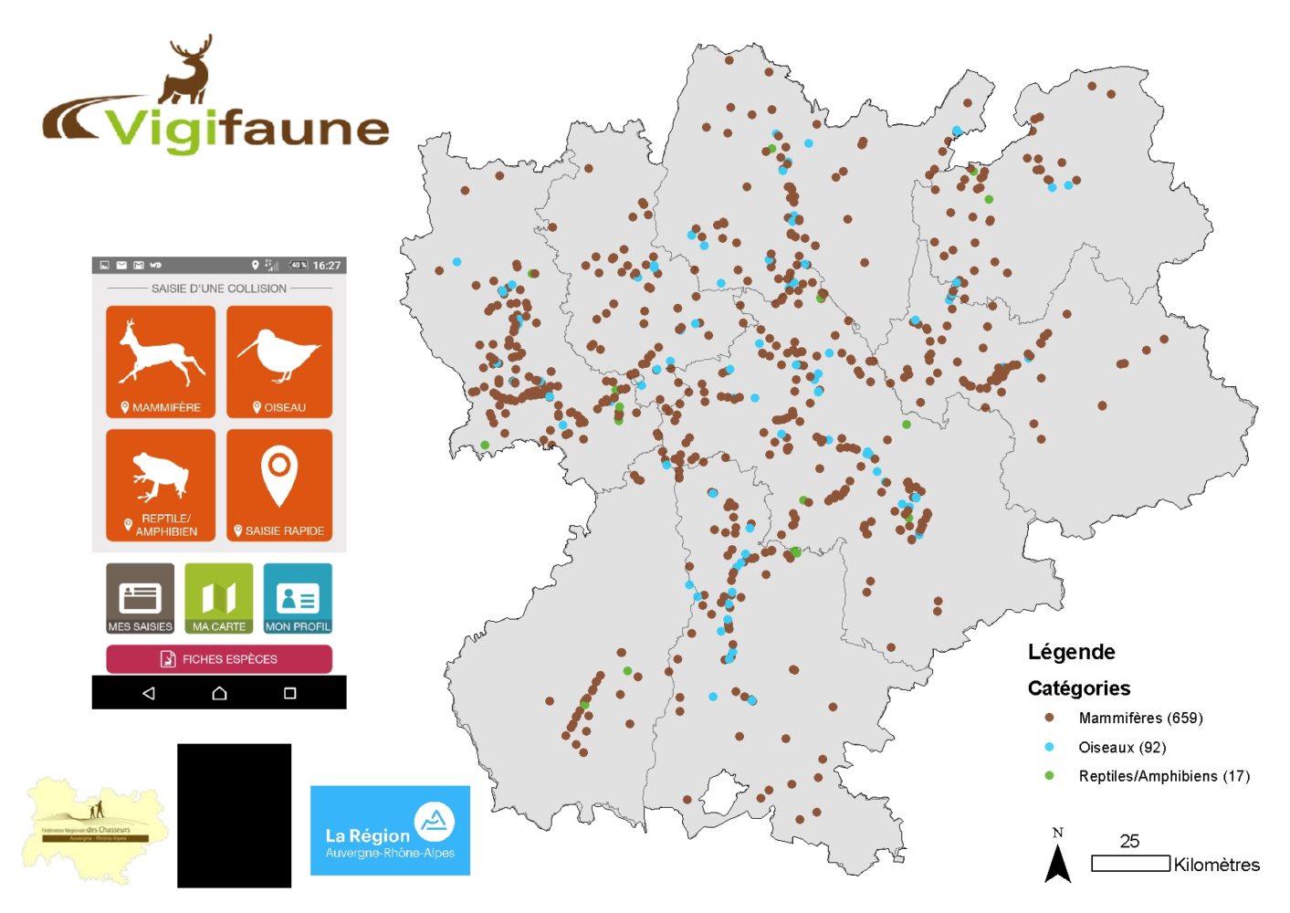 Comment identifier les points de conflits entre infrastructures de transport et faune sauvage ?