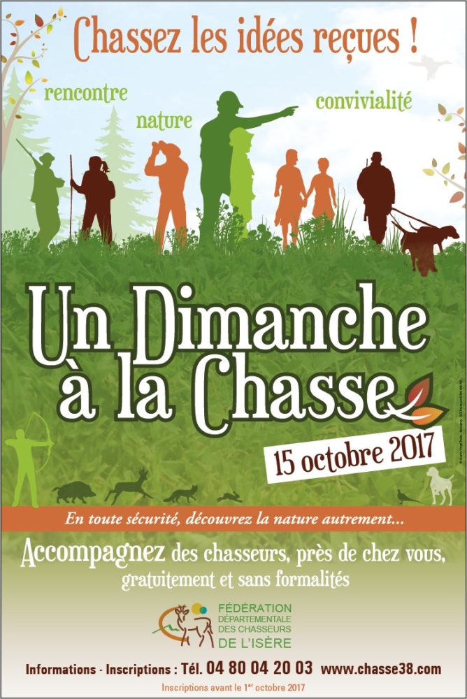 Un Dimanche à la chasse : inscrivez-vous !