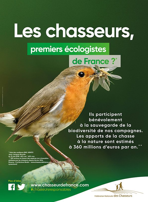 Les chasseurs, premiers écologistes de France