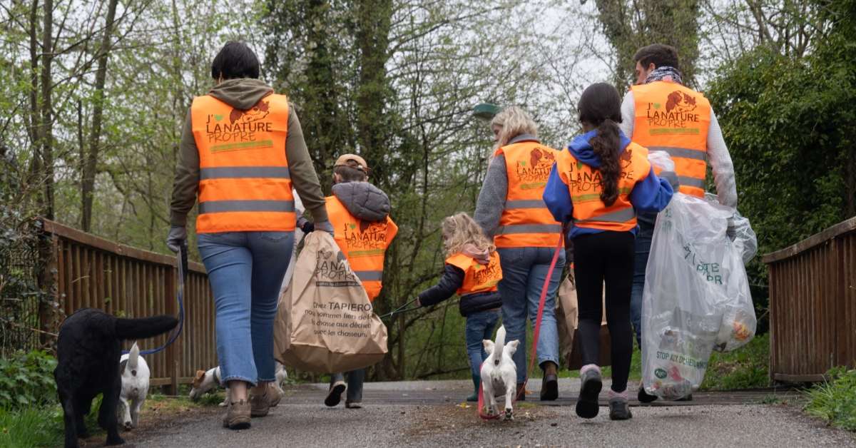 J’aime la nature propre : les chasseurs de l’Isère participent !